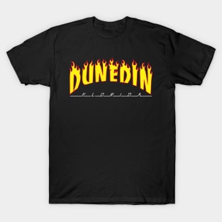 Dunedin Florida THRASHER flames T-Shirt